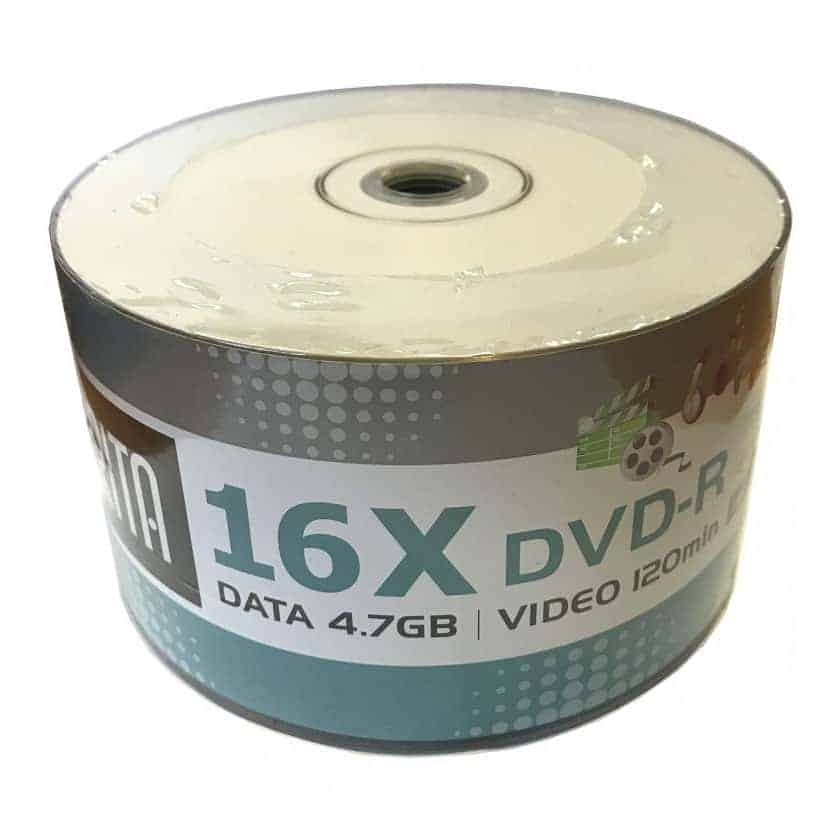 Arita/Ritek DVD-R 4.7GB Media Storage x16 Single Layer - Ritek No.1 for Quality